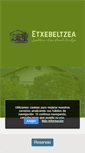 Mobile Screenshot of etxebeltzea-baztan.com