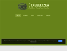 Tablet Screenshot of etxebeltzea-baztan.com